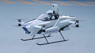 Toyotas SkyDrive - the 1st human piloted drone is here
