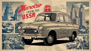 MICROCAR CAR USSR VAZ-1111 OKAOkushka Best in Big City Soviet Car Unique cars   city formula 1