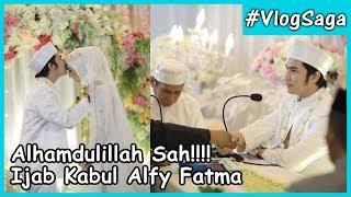 Akad nikah Alfysaga dan Fatmasarizar Alhamdulillah SAH 