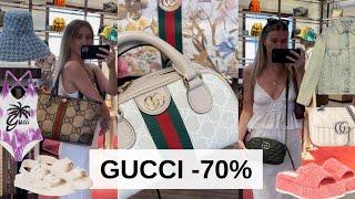 GUCCI OUTLET SHOPPING VLOG WITH PRICES Come Shopping With Me To The Gucci Outlet  Laine’s Reviews