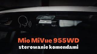 Kamera samochodowa Mio MiVue 955WD - reagowanie na komendy głosowe