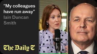Iain Duncan Smith interview - Farage hypocrisy and resigning Tory MPs   The Daily T Podcast