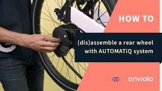 How to disassemble a rear wheel with AUTOMATiQ system.