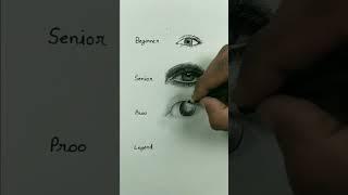 How to Draw a Realistic Eye  #shorts #art #drawing #viral #tutorial #eye