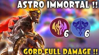 MAGIC CHESS STRONGEST COMBO  GORD ASTRO IMMORTAL  MAGIC CHESS MOBILE LEGENDS