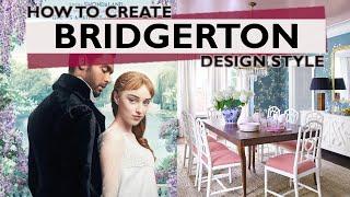 How to Decorate like the Bridgerton Design Style { Regency Interior Design Style }