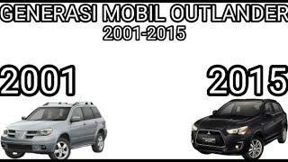 GENERASI MOBIL MITSUBISHI OUTLANDER 2001-2015