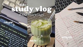 48-hour study vlog  study grind writing notes projects & assignments ft. newyes  shs