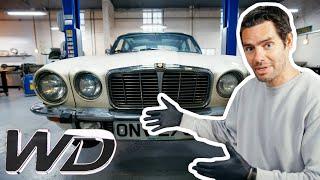 Elvis Restores Rusty Fuel Tanks From 1976 Series 2 Jaguar XJ6  Wheeler Dealers