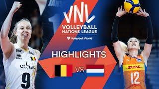  BEL vs.  NED - Highlights Week 3  Womens VNL 2022