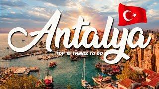 15 BEST Things To Do In Antalya  Turkey