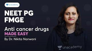 NEET PGFMGE  Anti Cancer Drugs Made Easy  Dr. Nikita Nanwani