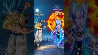 Gogeta Vs Lord Beerus All Forms Comparison All out Battle Who Wins? part 26