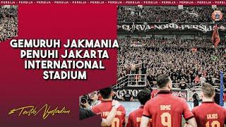 Gemuruh Jakmania Penuhi JIS di Laga Persija vs Persis  #TertibNyetadion