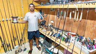 My Fishing Tackle Room. Fishing Gear Explained