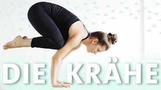 Yoga Krähe Crow Pose lernen für Anfänger in einfachen Schritten  Bakasana