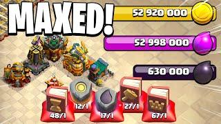 Maxing the April Update in Clash of Clans
