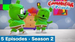 Gummy Bear Show Season 2 - 5 EPISODES #11-15 - Gummibär And Friends