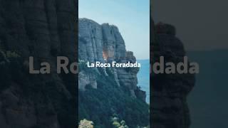 La Roca Foradada en Monserrat Cataluña #monserrat #rocaforadada #barcelona