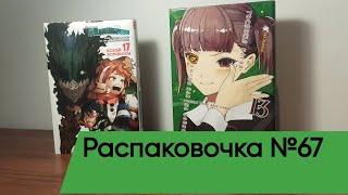 Распаковочка №67 17ая книга геройской академии и 13ая госпожи Кагуи