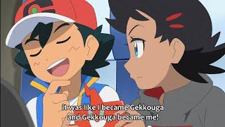 Ash tells Go about bond evolution ️ Ash Greninja  Pokémon journeys