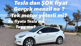 TEK MOTORLU TESLA MODEL Y ALINIR MI? UYGUN FİYATLI MODEL Y