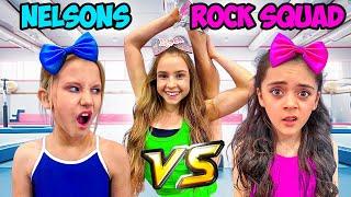 ROCK SQUAD Vs NOT ENOUGH NELSONS EPIC CHEER CHALLENGEFt.@annamcnulty