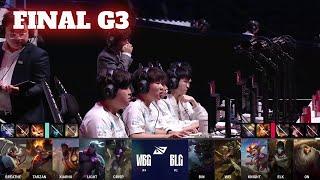 BLG vs WBG - Game 3  Grand Finals S14 LPL Summer Playoffs 2024  Bilibili Gaming vs Weibo Gaming G3