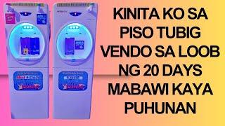 KINITA KO SA PISO TUBIG VENDO SA LOOB NG 20 DAYS MABAWI KAYA PUHUNAN