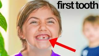 My Daughter Loses her First Tooth
