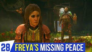 GOD OF WAR RAGNAROK Gameplay Part 28 - Freyas Missing Peace  Goddess Falls  Vanir Shrine  Chest