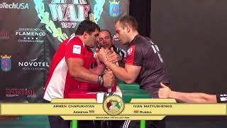 Senior Men 100 kg LEFT World Armwrestling Championship 2017