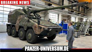 150 Neu Boxer RCT30 für die Bundeswehr - Großbritannien will 250 Boxer RCH155 Radhaubitzen kaufen