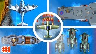 1941 Air Attack - All Bosses Fight - Air Plane Game