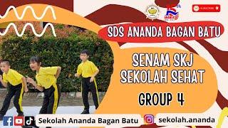 Senam Sekolah Sehat  Group 4 Kelas 3 SDS Ananda Bagan Batu #senamkesegaranjasmani #sekolahsehat