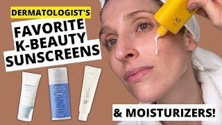 Dermatologists Favorite K-Beauty Sunscreens & Moisturizers Korean Skincare Picks  Dr. Sam Ellis