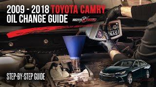 Toyota Camry Oil Change 2009-2018