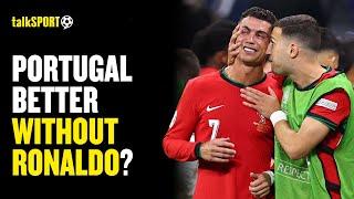 Ronaldos Done NOTHING Gabby & Jeff Criticise Ronaldos Performance at Euro 2024  talkSPORT