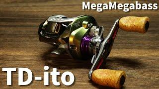 【Megabass】itoエンジニアリングとダイワのコラボリール「TD ito103HL」を紹介【メガバスリール】