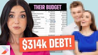 Doctors with $314k in DEBT  Millennial Real Life Budget Review Ep. 18