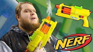 I finally have the Buzz Bee Gunsmoke Pistol a Smoking NERF Revolver.