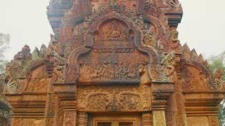 Banteay Srei Temple Cambodia 4K UHD