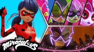 MIRACULOUS   Akumatisierung - Kompilation 1   STAFFEL 4  Geschichten von Ladybug und Cat Noir