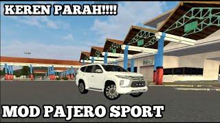 MOD BUSSID MITSUBISHI PAJERO SPORT DAKAR 4×4 2021