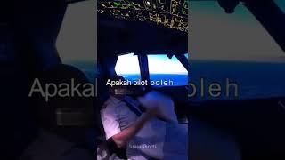 Apakah pilot boleh tidur di pesawat? #shorts #pilot #sleep #plane #flight #safety