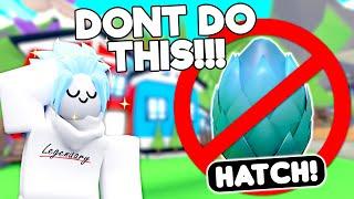 DONT MAKE THESE MISTAKES when the MYTHIC EGG arrives  Adopt Me Roblox