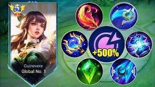 GUINEVERE NEW HIGH DAMAGE BUILD 2024  Guinevere best build 2024 