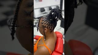 Palm Tree vs Pineapple ?? #locs #dreads #locstyles #dreadstyles #updo #latto #birminghamalabama