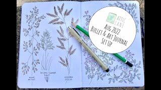 August 2022 Journal Planner - Plus 1 Leaf Many Uses