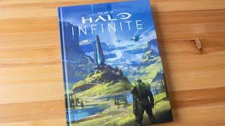 The Art of Halo Infinite book flip